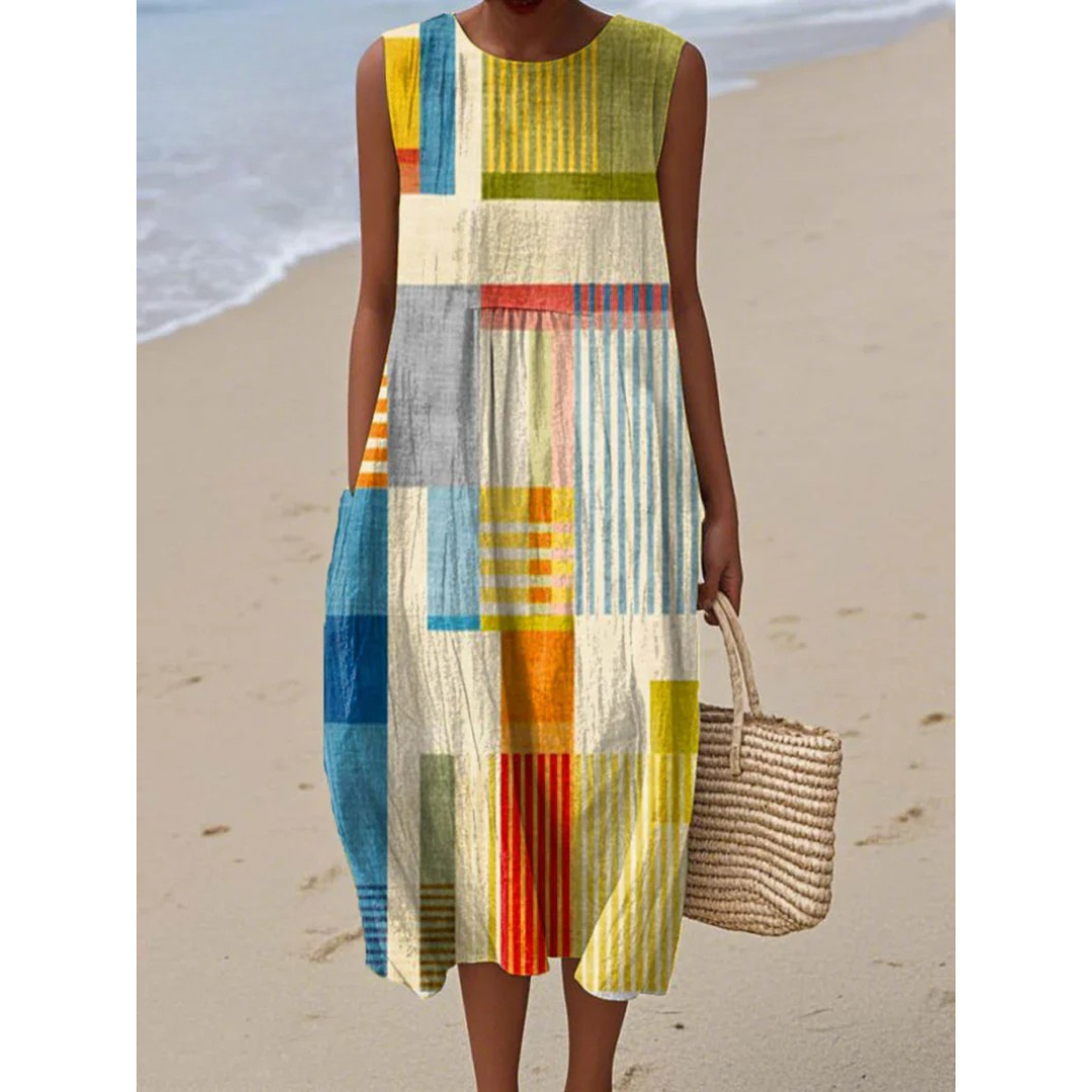 Poppy – Modern Patchwork Dress