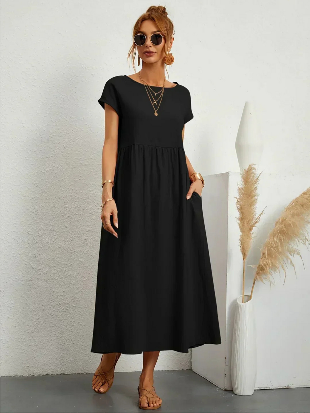 Nerith | Soft Cotton Dress