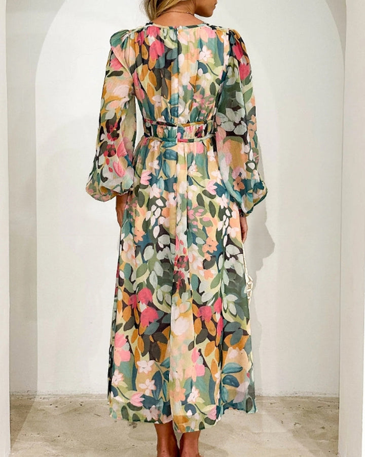 Leviana™ | Elegant Floral Dress