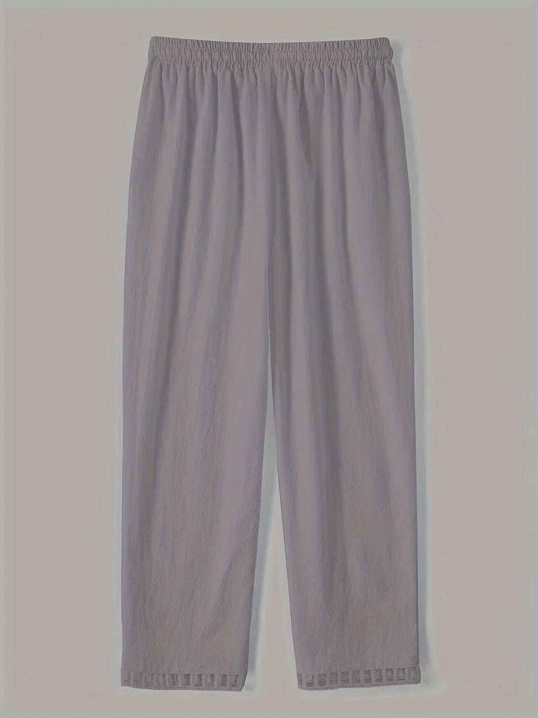 Tracey Contrast Trim Cropped Pants