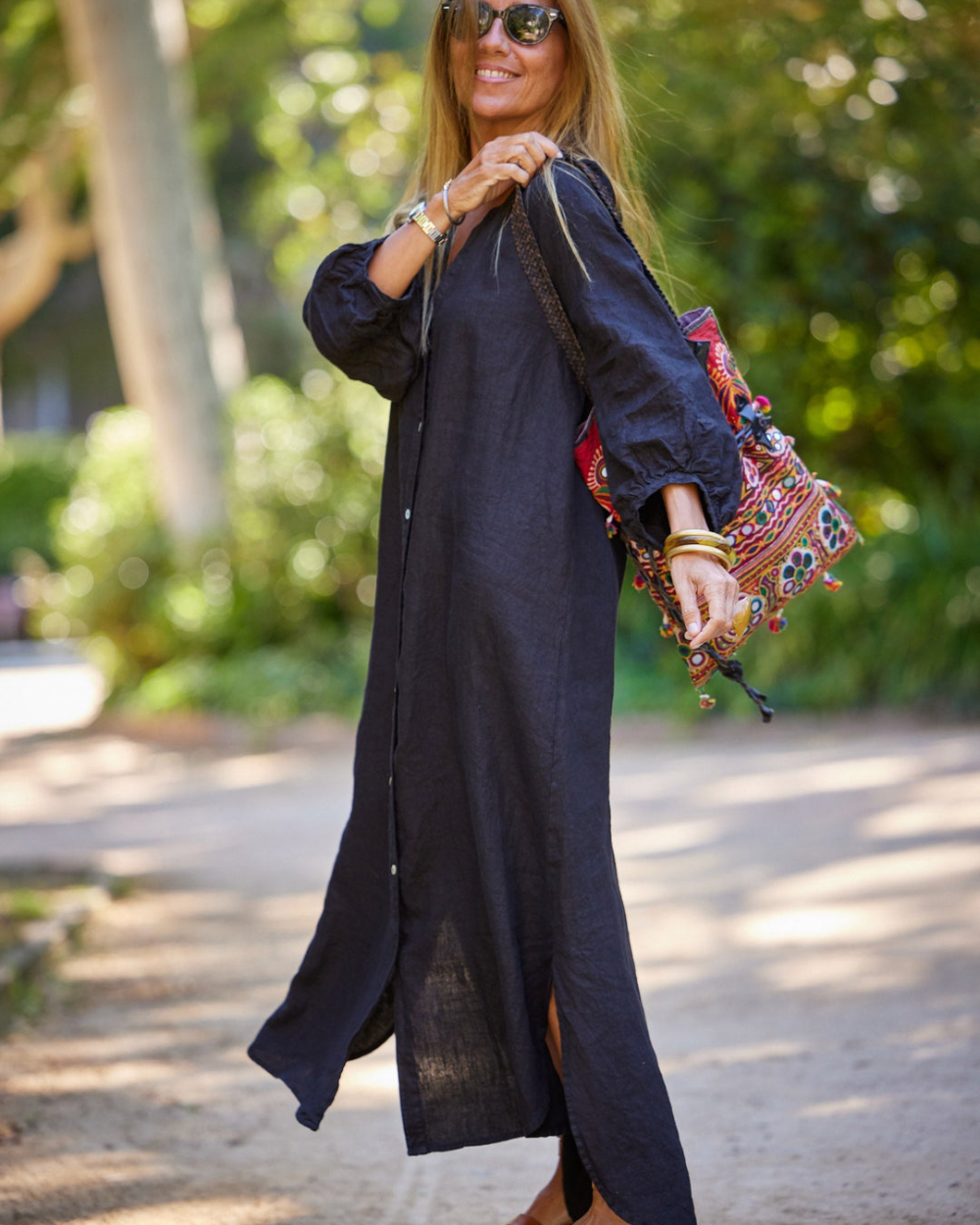 Elise | Beautiful lightweight linen dress