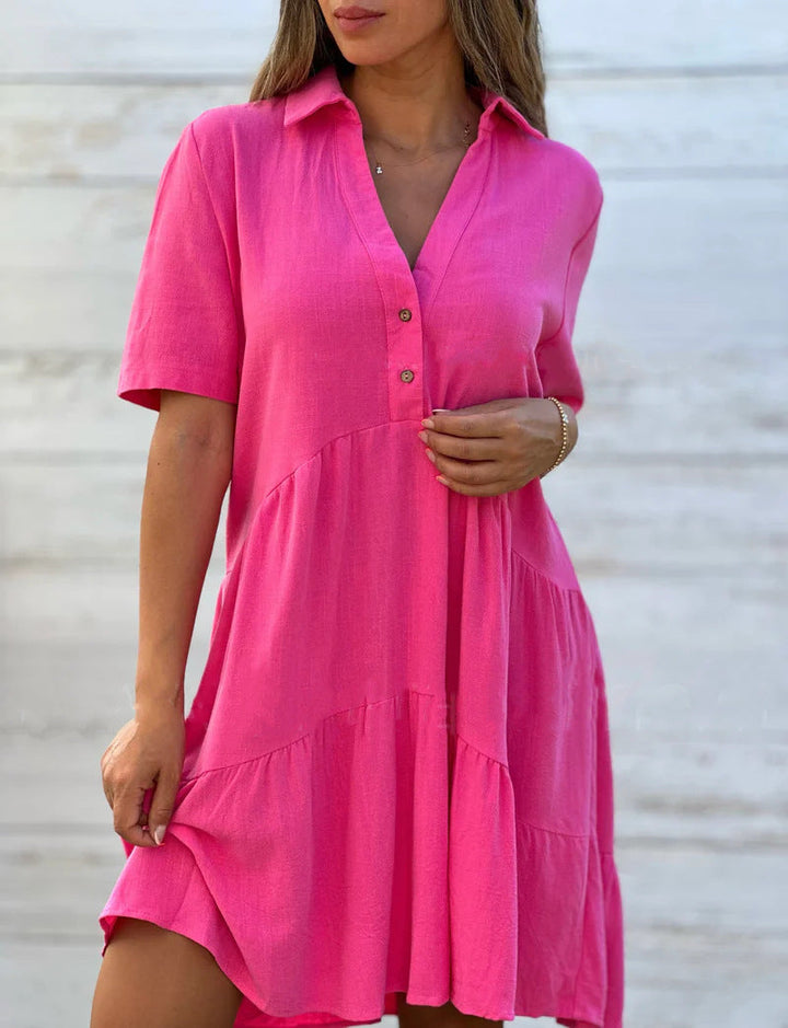 Elise | Casual Summer Linen Dress