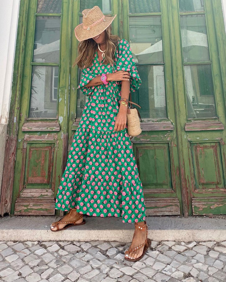 Sabine | Bohemian Maxi Dress