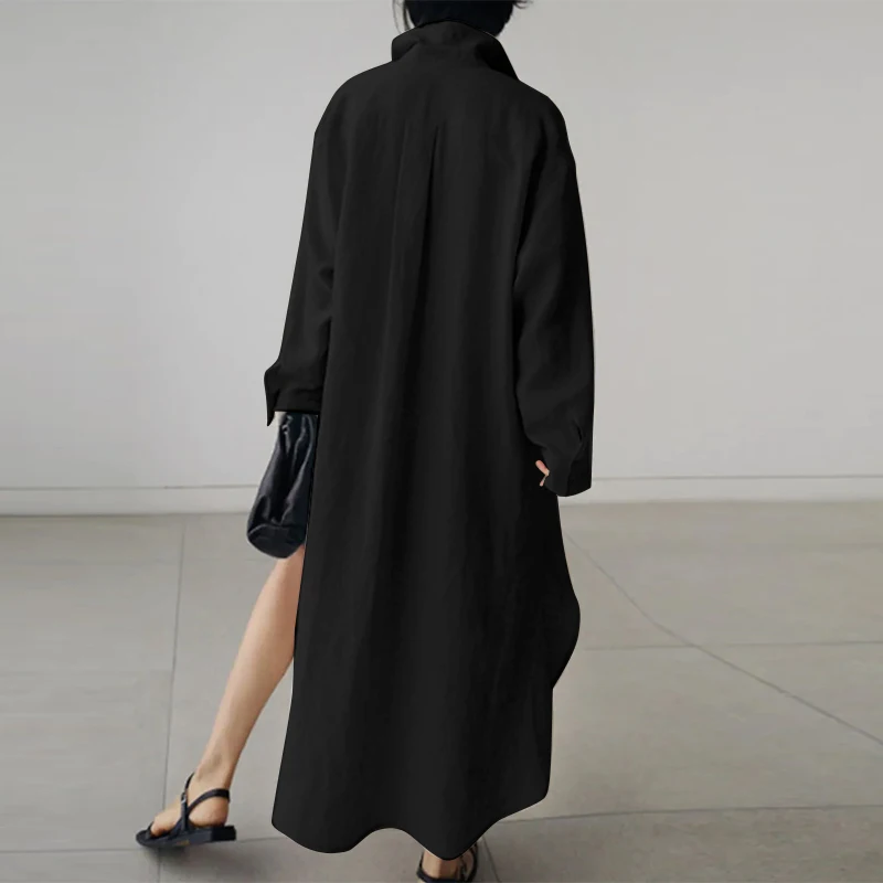 Elise | Oversized Casual Shirt Dress
