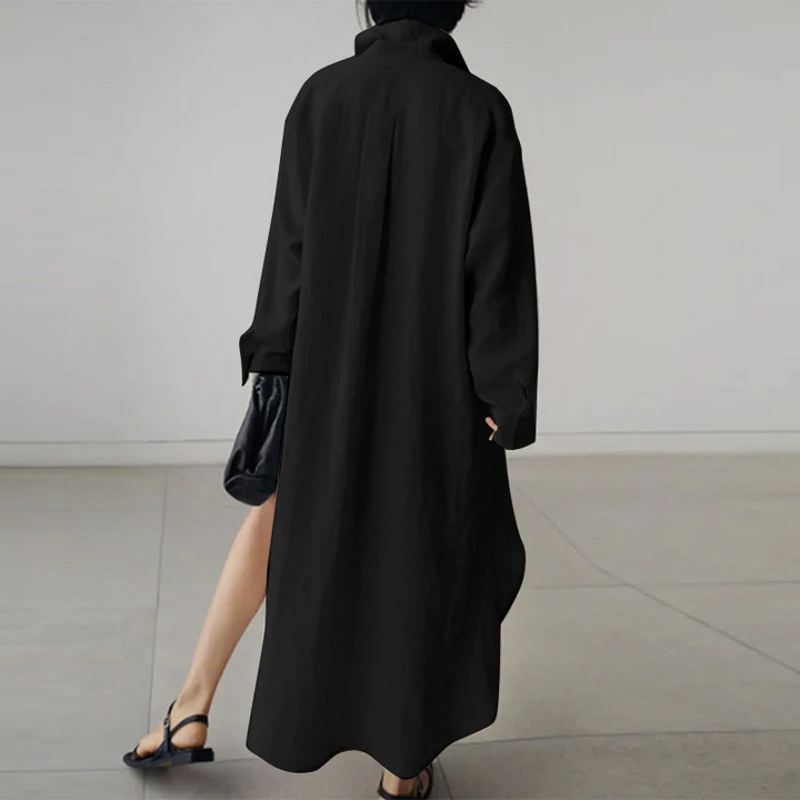 Elise | Oversized Casual Shirt Dress