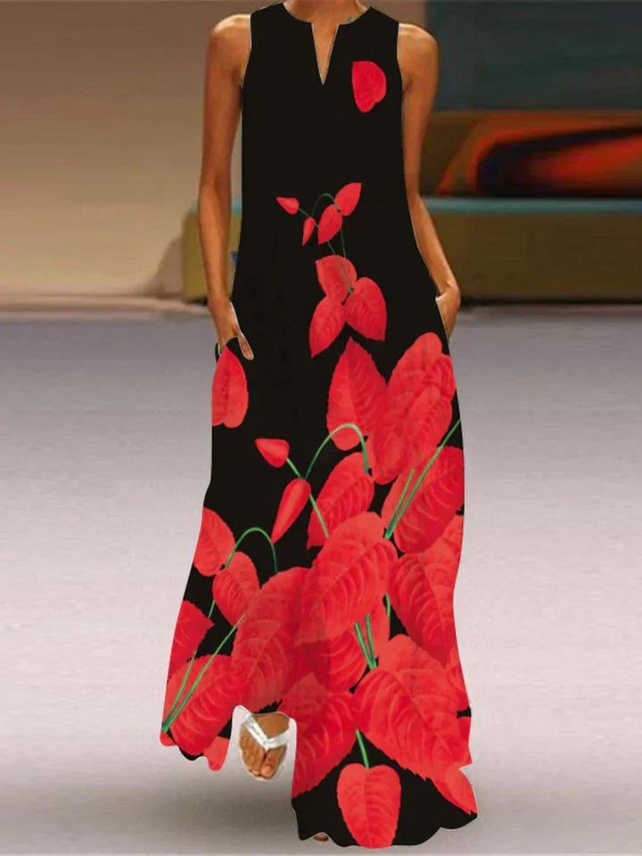 Aurelia | A-Line Butterfly Floral Dress