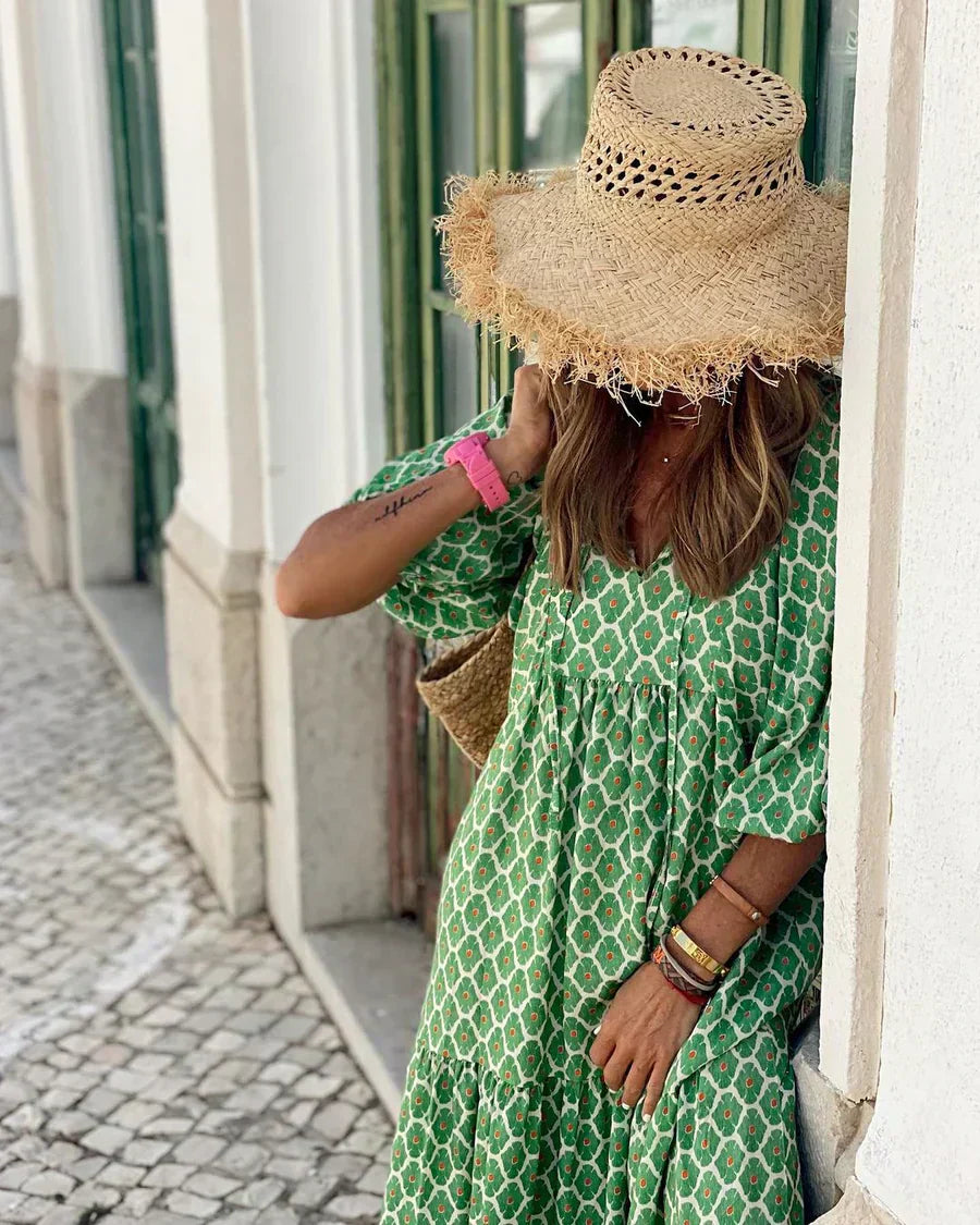Sabine | Bohemian Maxi Dress
