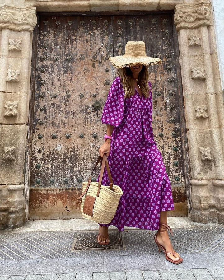Sabine | Bohemian Maxi Dress