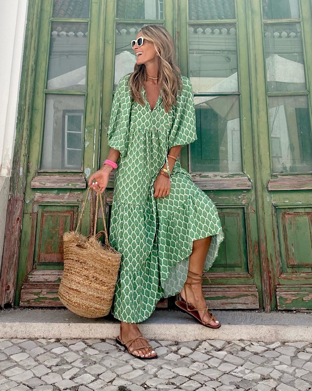 Sabine | Bohemian Maxi Dress