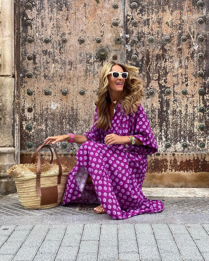 Sabine | Bohemian Maxi Dress