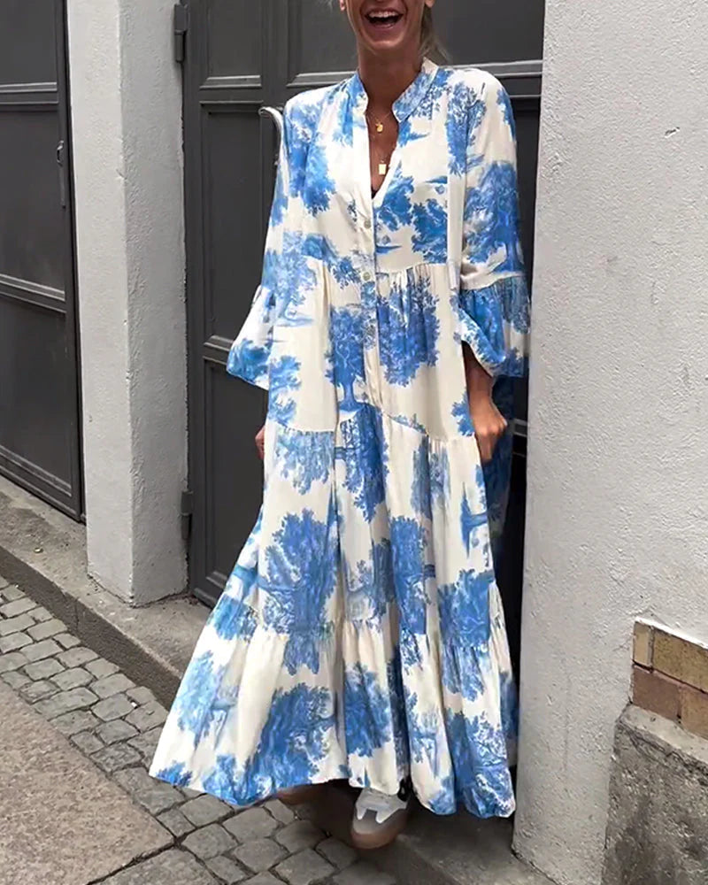 Elise | Elegant Flowing Cut Dress