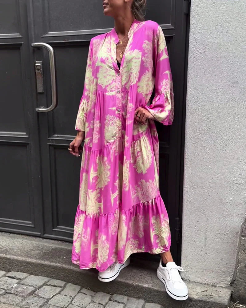 Elise | Elegant Flowing Cut Dress