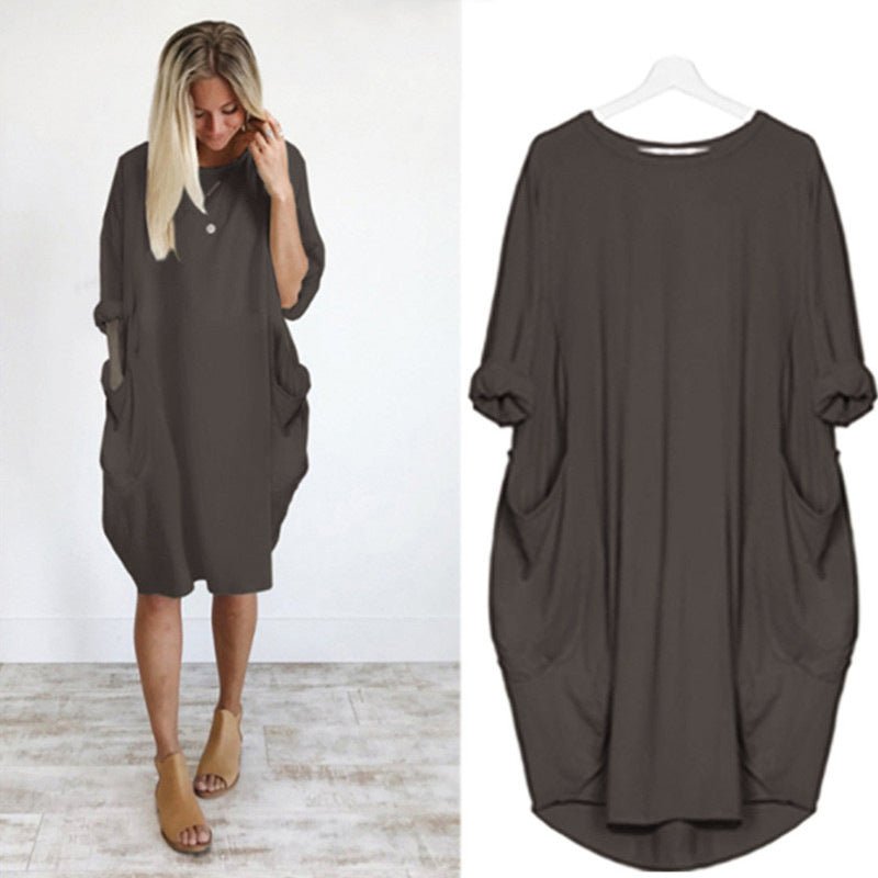 Ladies' Dress with Pockets