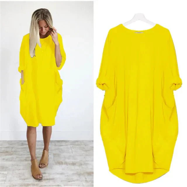 Ladies' Dress with Pockets