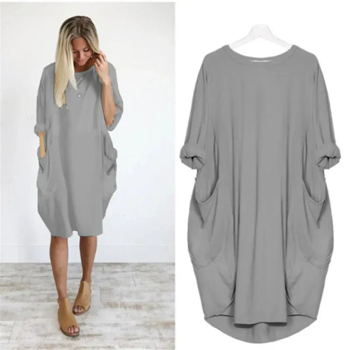 Ladies' Dress with Pockets