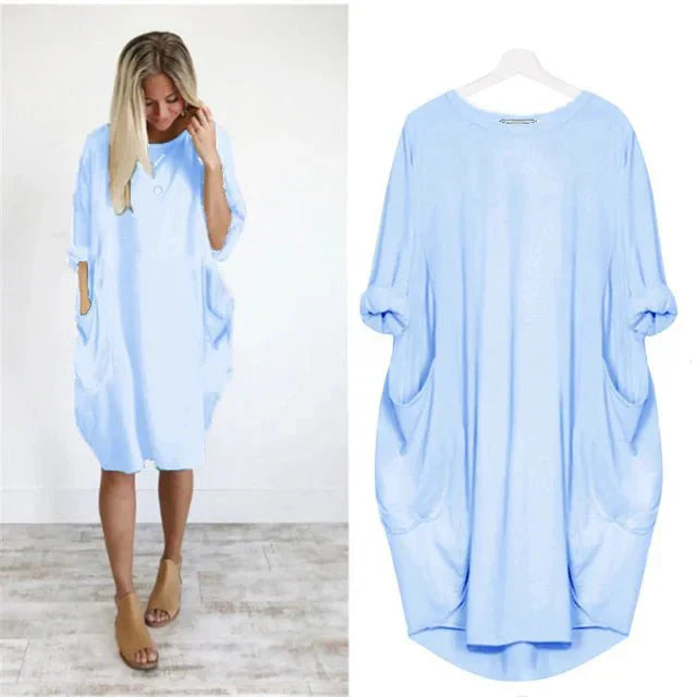 Ladies' Dress with Pockets