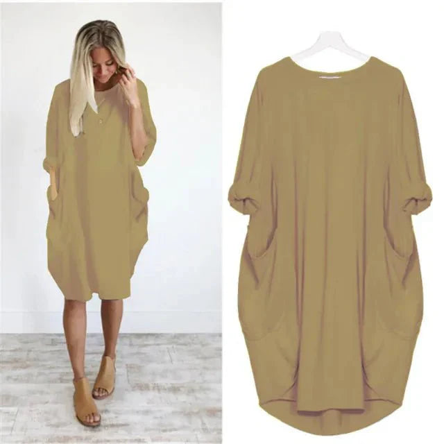 Ladies' Dress with Pockets
