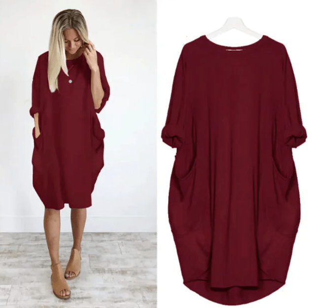 Ladies' Dress with Pockets