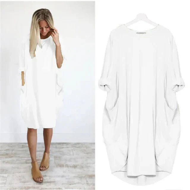 Ladies' Dress with Pockets