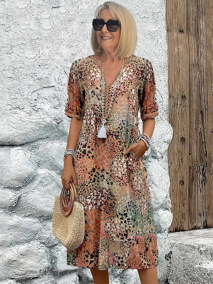 Leviana™ | Animated Floral Dress