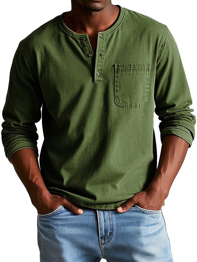 Ethan | Casual Long-Sleeve Men’s Shirt