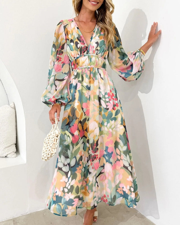 Leviana™ | Elegant Floral Dress