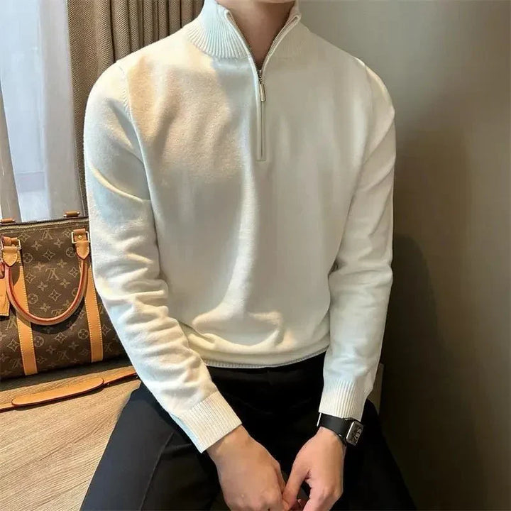 Leone | Stylish Zip-Up Men’s Pullover