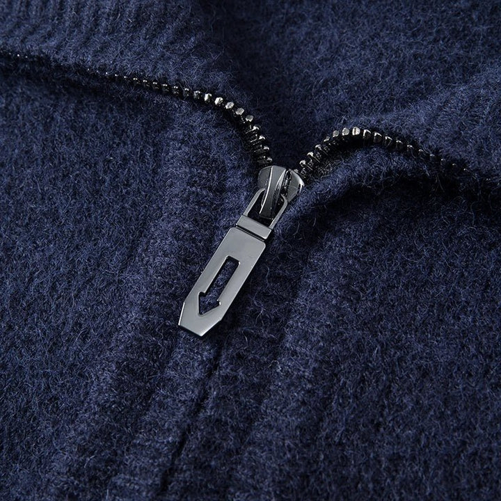 Harvey | Elegant Quarter-Zip Knit Sweater