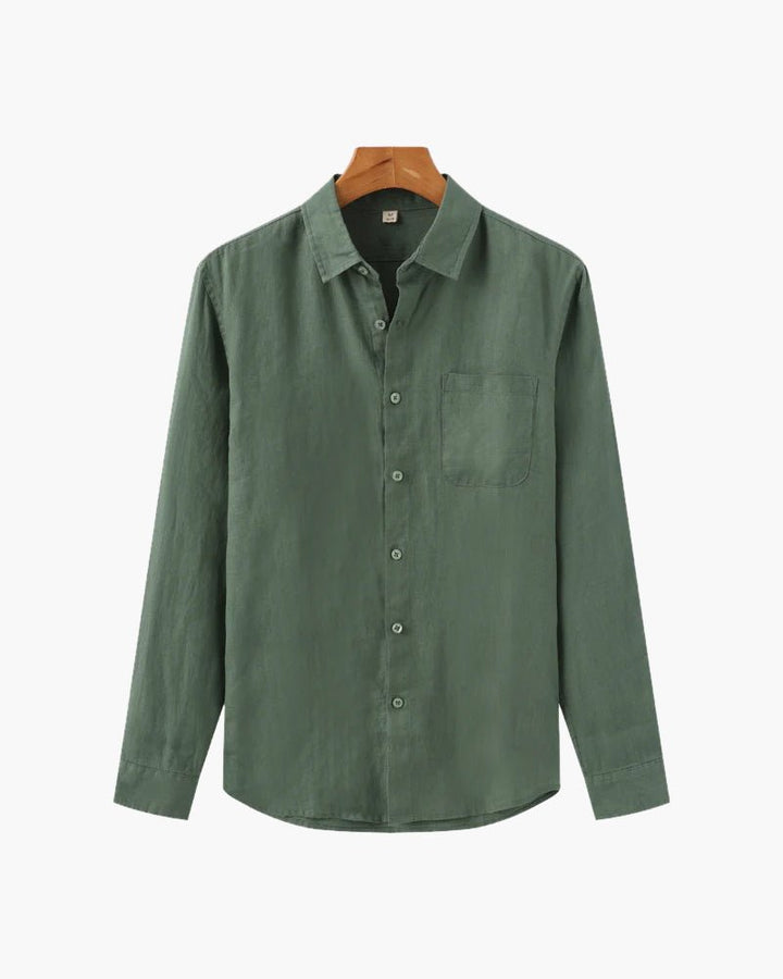 Jalen | Minimalist Long-Sleeve Men’s Shirt