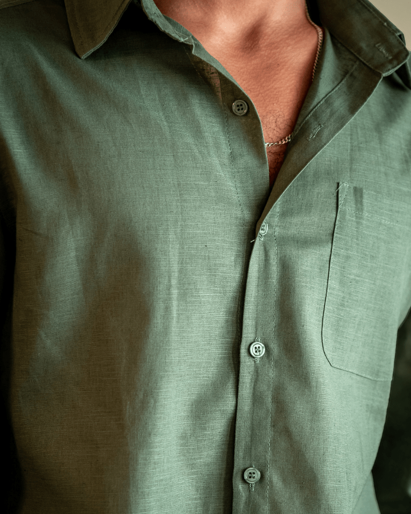 Jalen | Minimalist Long-Sleeve Men’s Shirt