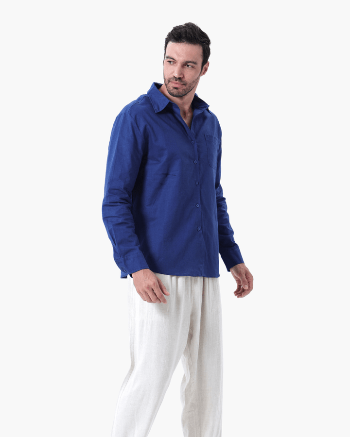 Jalen | Minimalist Long-Sleeve Men’s Shirt