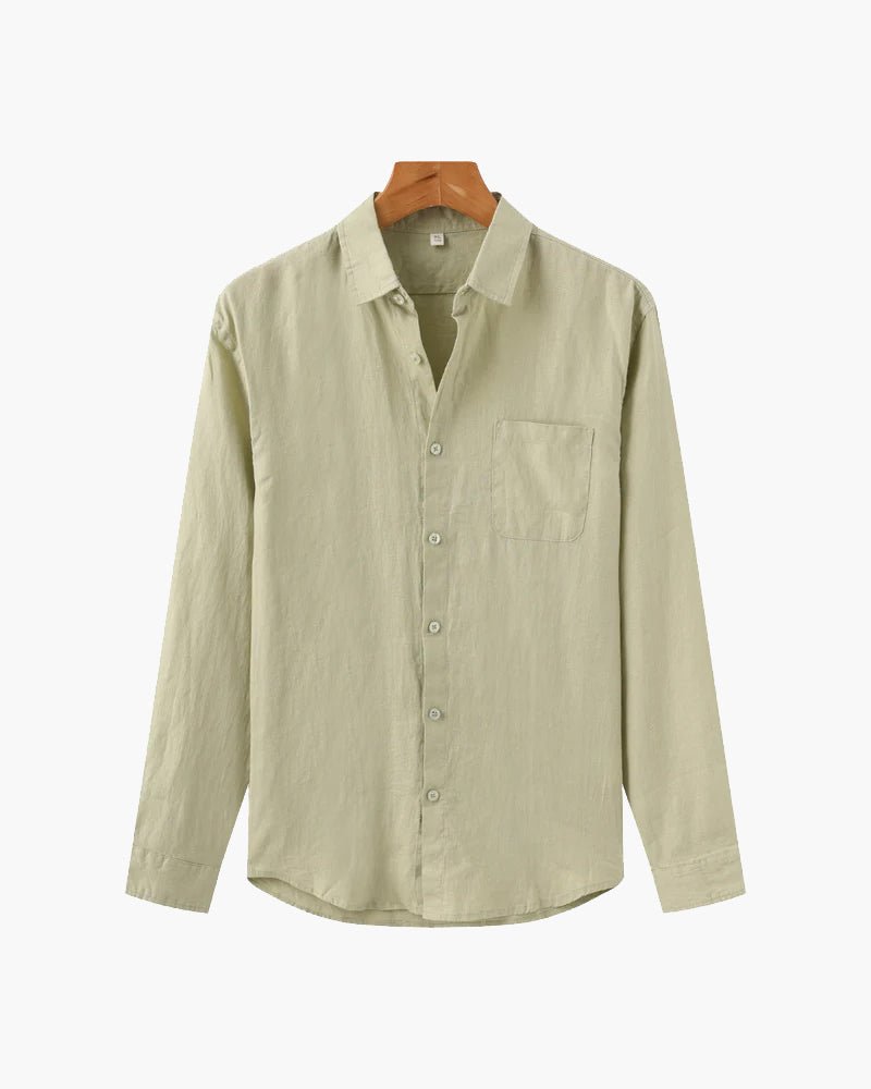 Jalen | Minimalist Long-Sleeve Men’s Shirt