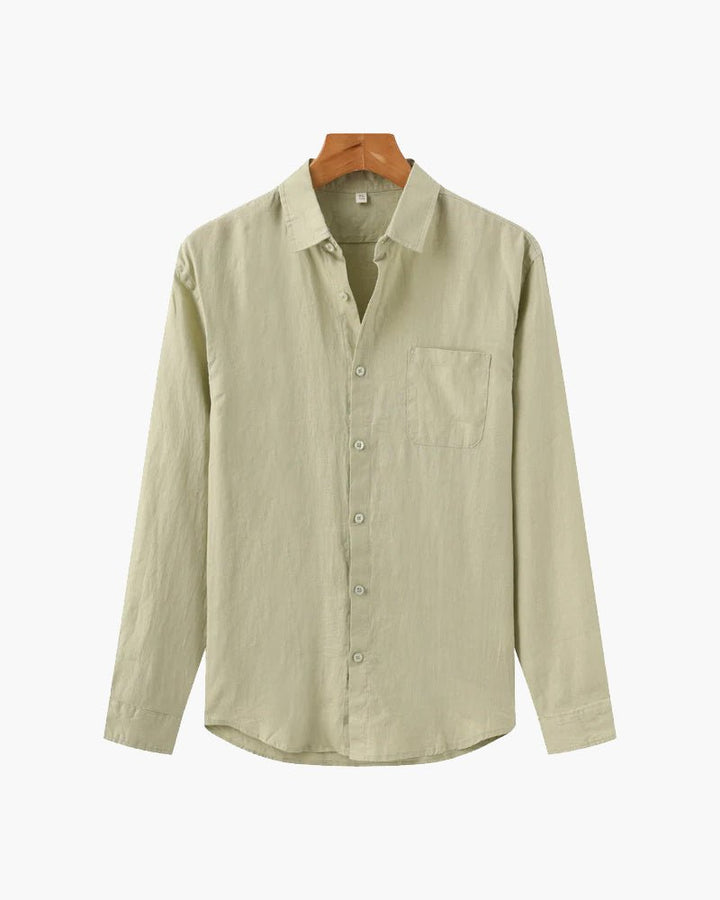 Jalen | Minimalist Long-Sleeve Men’s Shirt