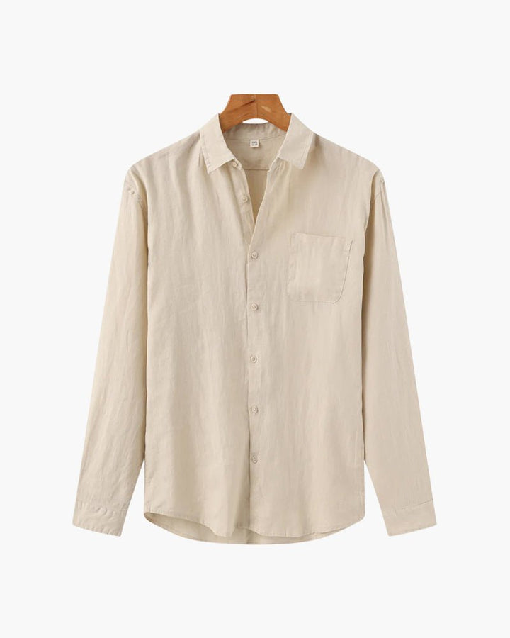 Jalen | Minimalist Long-Sleeve Men’s Shirt