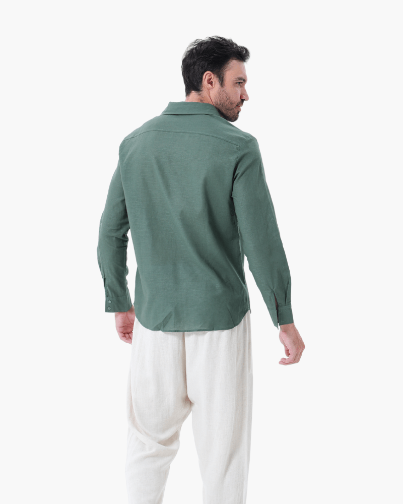 Jalen | Minimalist Long-Sleeve Men’s Shirt