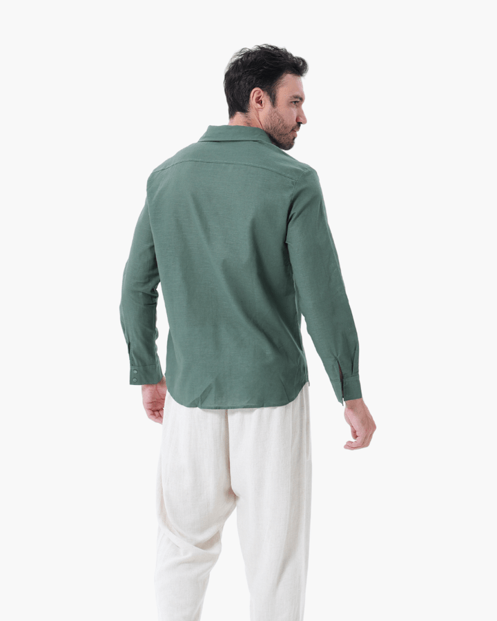 Jalen | Minimalist Long-Sleeve Men’s Shirt