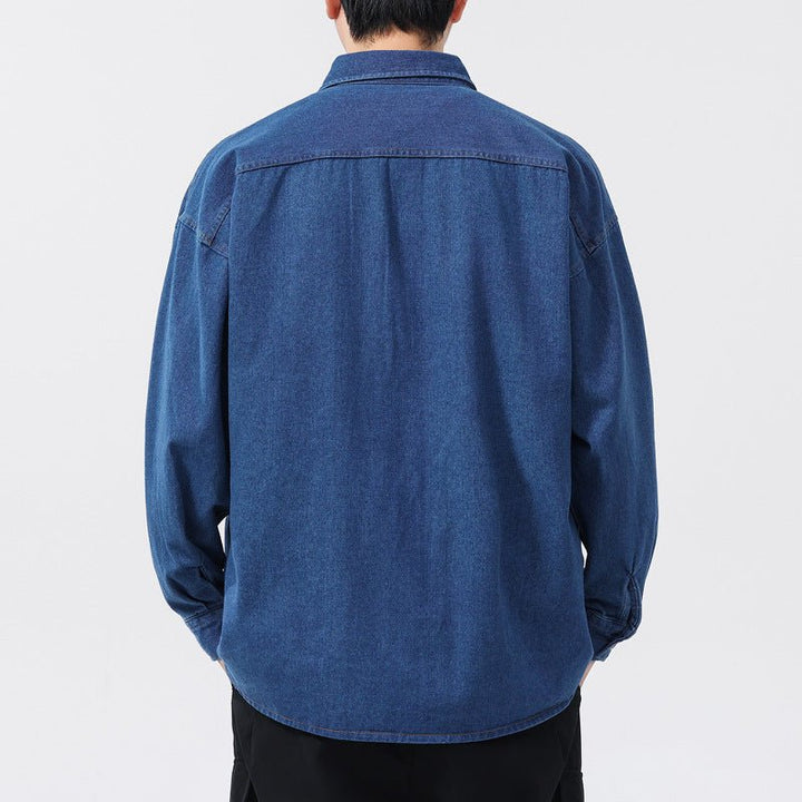 Logan | Casual Utility Button-Up Men’s Overshirt