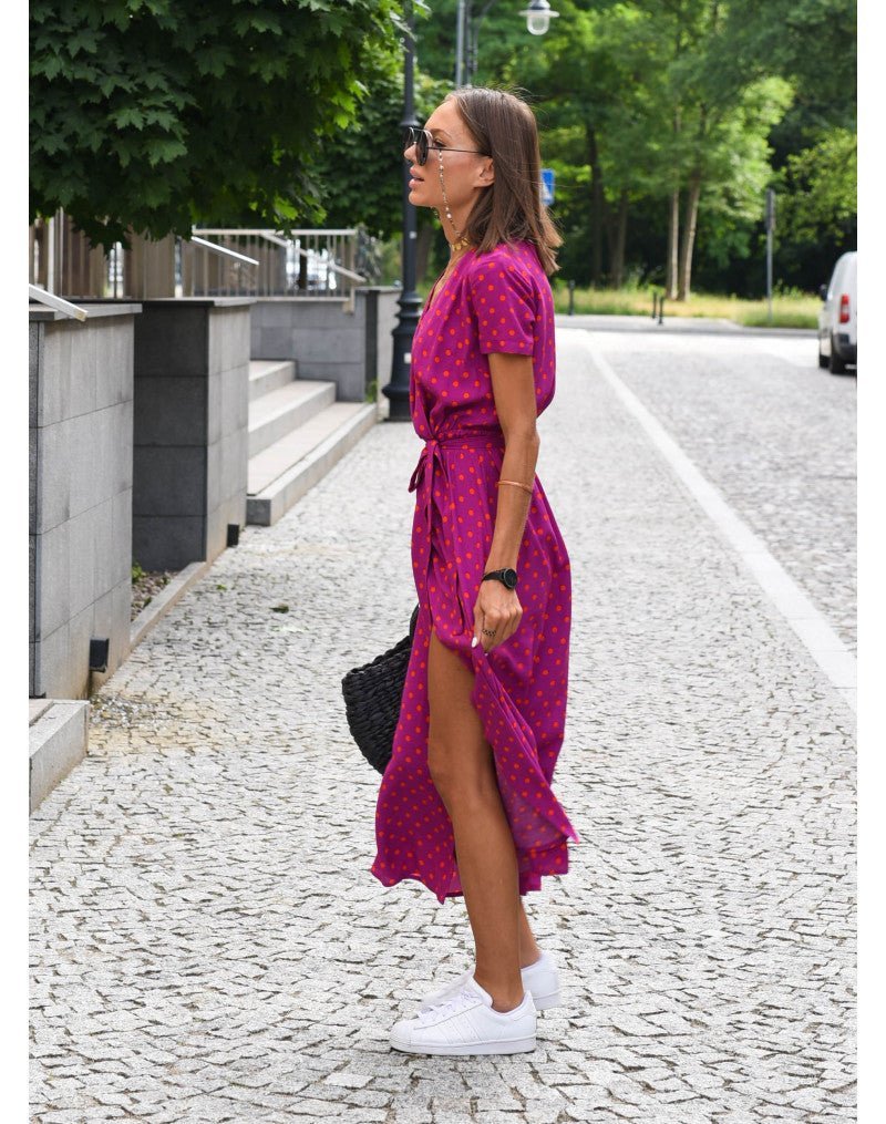 Nélia | Elegant Floral Dress