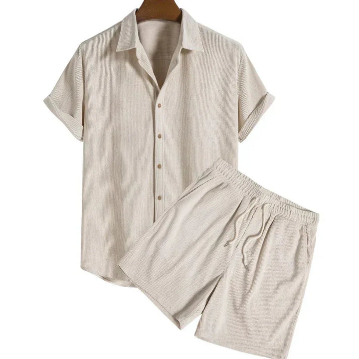 Zachary | Elegant Corduroy Trouser Set
