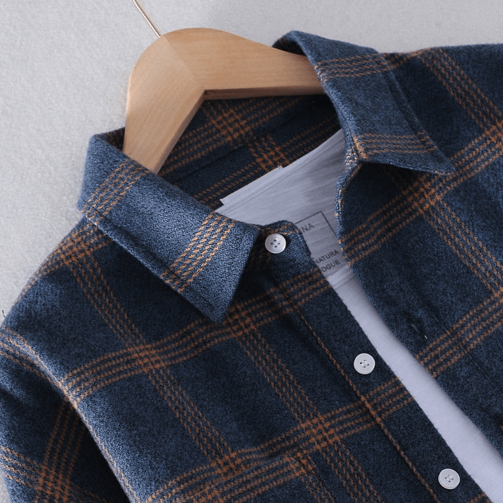 Zack | Classic Check Button-Up Shirt
